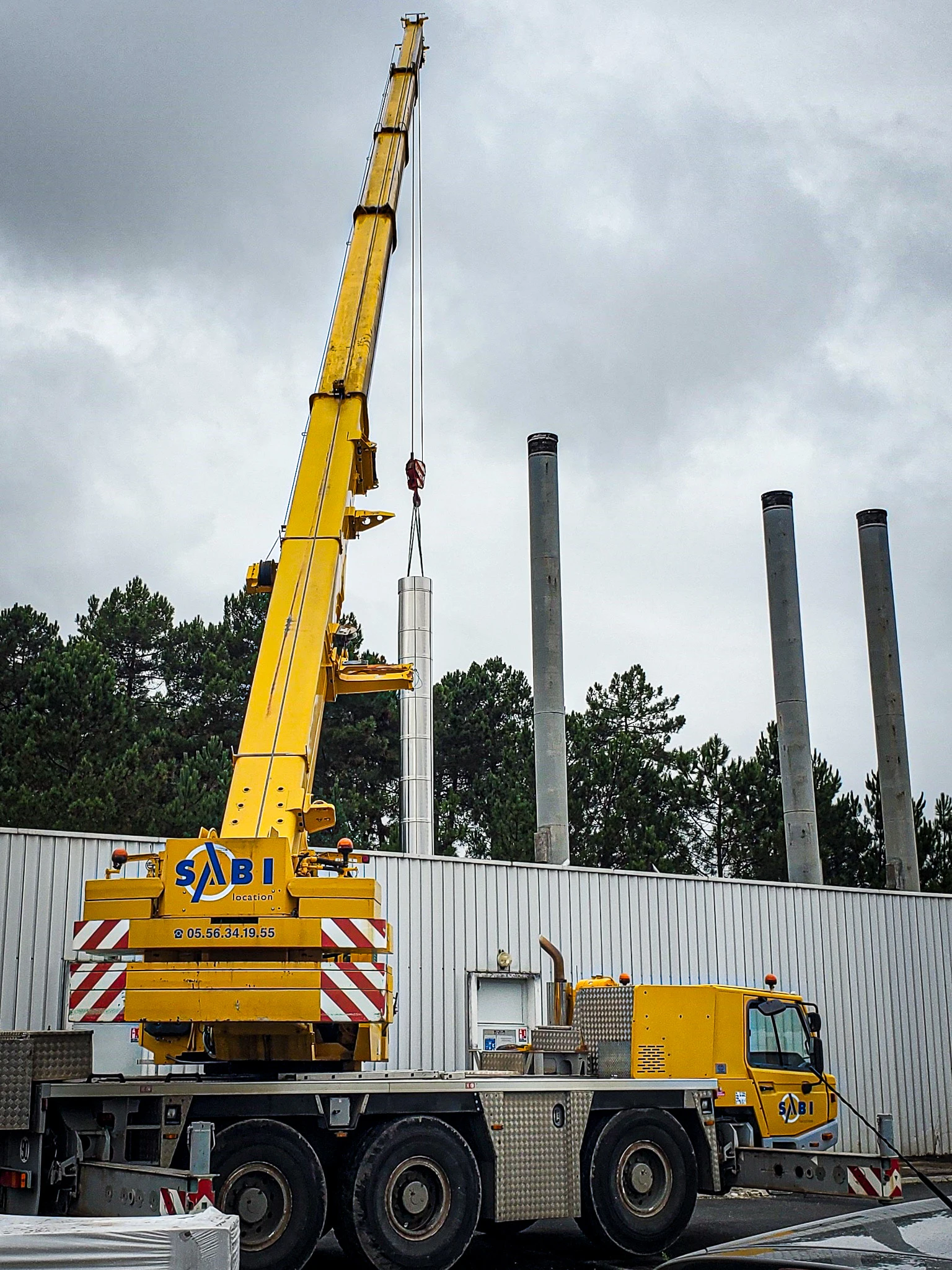 Intervention de cordistes MS Access pour et de une... chez CMFT INDUSTRIE à Martignas-sur-Jalle (industrie) – 8
